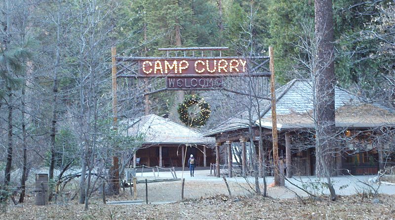 Camp Curry sign