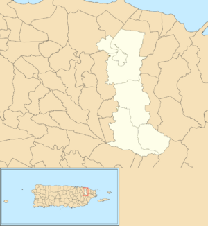 Canóvanas, Puerto Rico locator map