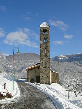 The church of Santi Pietro e Paolo in Sureggio (Lugaggia)