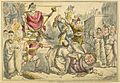 Comic History of Rome Table 02 Tarquinius Superbus makes himself King