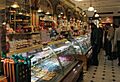 Confectionery counter, Harrods Food Hall, London