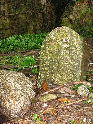 Cornwall Railway boundary stone