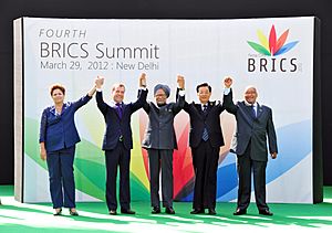 Dmitry Medvedev BRICS summit 2012-15