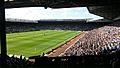 Elland Road Stadium panoramic view from its southeastearn corner