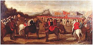 Encuentro entre Fernando el Católico y Felipe el Hermoso en Remesal (Zamora) el 20 de junio de 1506. Obra atribuida a Jacob van