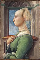 Filippo Lippi, ritratto femminile
