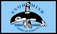 Flag of the Snohomish Tribe of Indians