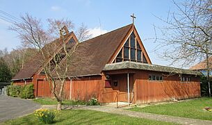 Former Church of the Good Shepherd, Gravelye Lane, Franklands Village, Haywards Heath (April 2015) (2)