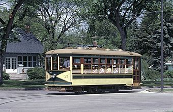 FortCollinsBirney streetcar MountainAve, cropped.jpg