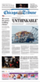 Front page of the Chicago Tribune, March 27, 2024