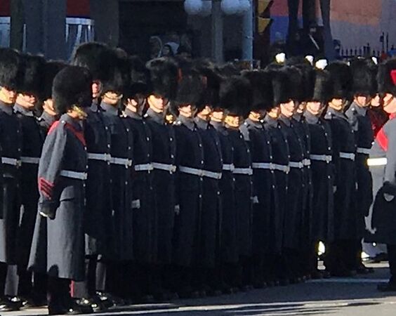 GGFG winter uniform (Remembrance Day 2017)
