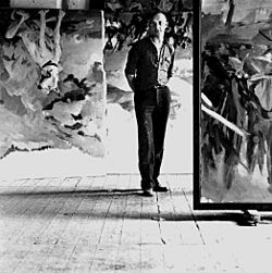 Georg Baselitz by Lothar Wolleh