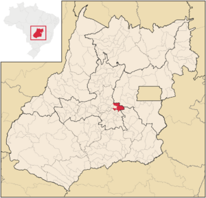 Location of Anápolis, Goiás