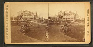 Horticultural Hall, from Robert N. Dennis collection of stereoscopic views 3