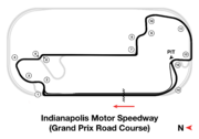 Indianapolis Motor Speedway Grand Prix Road Course 2024.svg