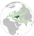 Indo-European steppe homeland map