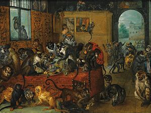 Jan Breughel I-Singerie