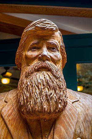 John Muir Wood Carving