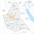 Karte Gemeinde Affoltern am Albis 2007