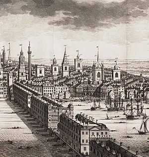 London Prospect 1710