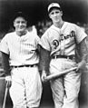 Lou Gehrig and Hank Greenberg 1935