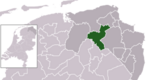 Location of Groningen