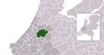 Location of Alphen aan den Rijn