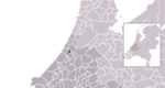 Location of Oegstgeest