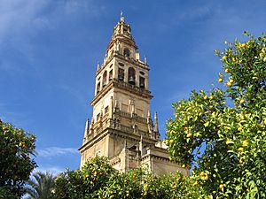 Minaret of the Mezquita in Cordoba