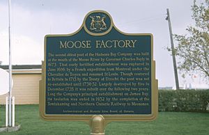 Moose factory memorial table 1