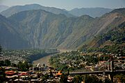 Muzaffarabad city