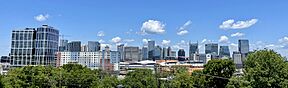 Skyline of Nashville in 2024