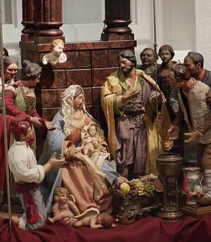 Neapolitanische Ruinenkrippe