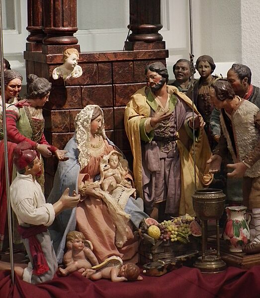 Neapolitanische Ruinenkrippe