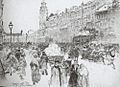 Nevsky Prospekt by Repin