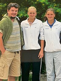 Od lewej - Robert, Urszula i Agnieszka Radwańscy