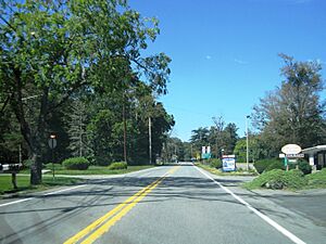 Along northbound PA 191 before PA 940