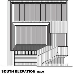 PGEUB south elevation