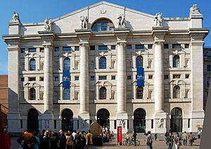 Palazzo mezzanotte Milan Stock Exchange