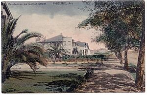 Phoenix AZ USA Center Street 1908