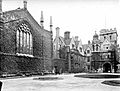 Photograph of New Quad, Brasenose College, Oxford in 1900