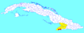Pilón (Cuban municipal map)