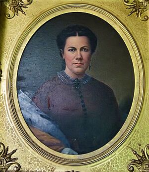Portrait of Julie Palmer Smith (1850s)