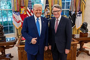 President Donald Trump participates in a credentialing ceremony with Ambassadors to the U.S. (54589120681)