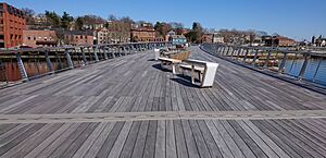 Providence Pedestrian Bridge - main deck