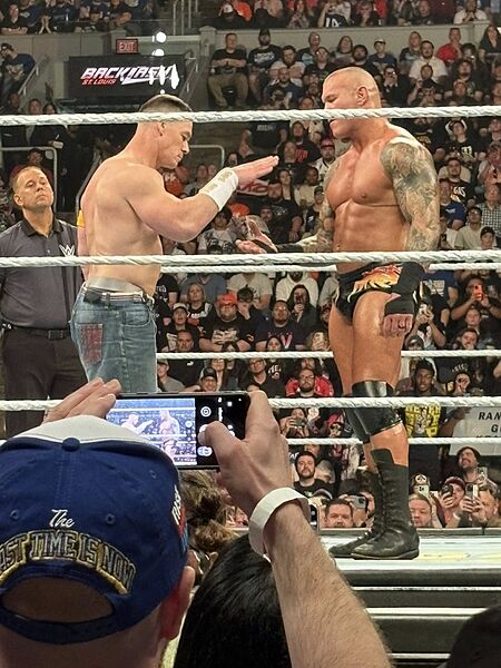 Randy Orton John Cena 051025