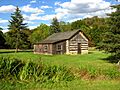 Reconstructed building in Old Bedford Village