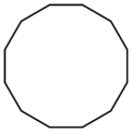 Regular dodecagon