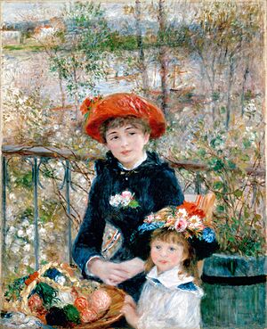 Renoir, Pierre-Auguste - The Two Sisters, On the Terrace
