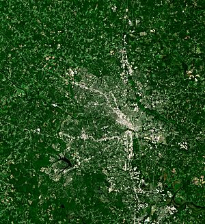 Richmond Virginia by Sentinel-2